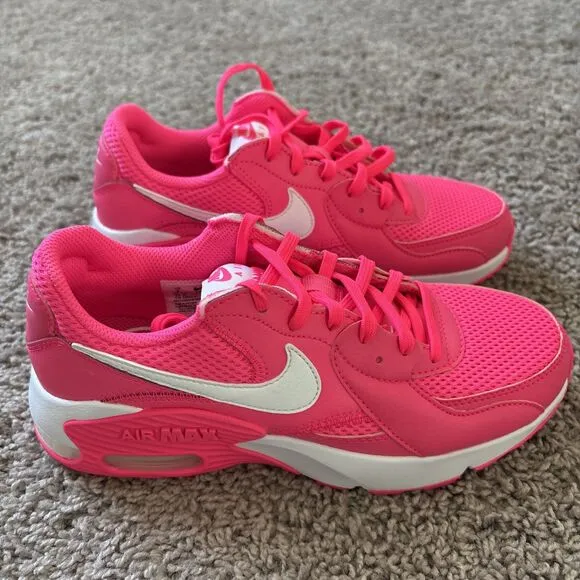 Nike Air Max Excee Shoes Sneakers Hyper Pink White Women's Size 6 FD0294-600 New