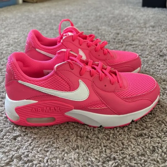 Nike Air Max Excee Shoes Sneakers Hyper Pink White Women's Size 6 FD0294-600 New