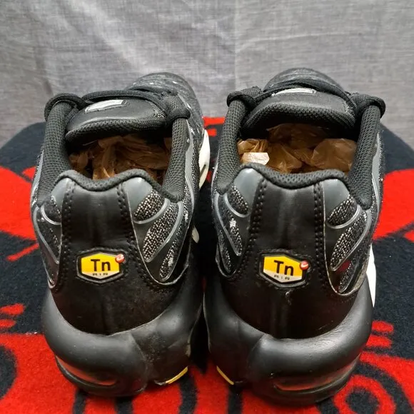 Nike Air Max Plus SE Black Chrome Sneakers DM7570-001, Mens 11.5 Running Shoes