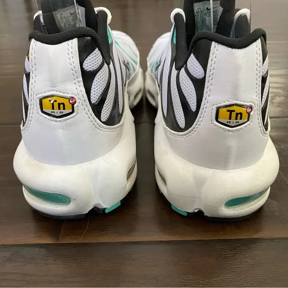 Nike AIR MAX PLUS TN Blue White &amp; Black Men's Casual Shoes Sneakers Size 11.5
