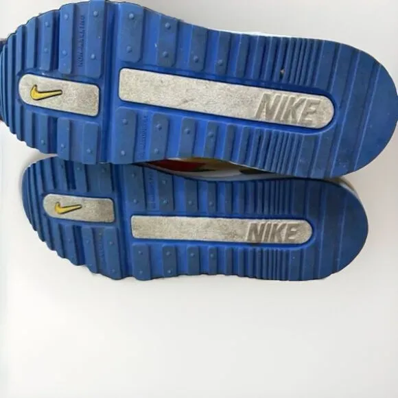 Nike Air Max Shoes Sneakers Multicolor Crayon 2007 Youth Kids Size 4, 318266-171