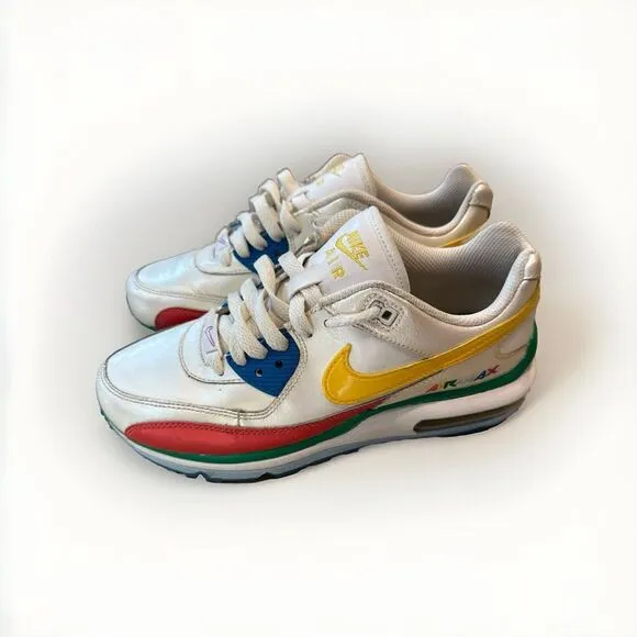 Nike Air Max Shoes Sneakers Multicolor Crayon 2007 Youth Kids Size 4, 318266-171