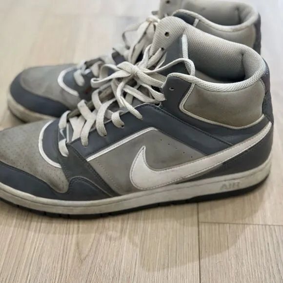 Nike air prestige shoes sneakers grey white mens size 11.5