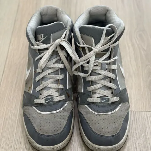 Nike air prestige shoes sneakers grey white mens size 11.5