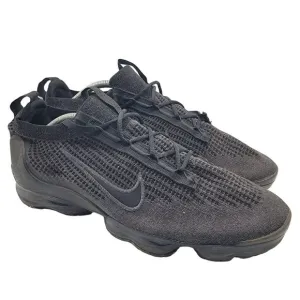 Nike Air Vapormax  Mens Size 12 Flyknit 2021 Triple Black Anthracite DH4084-001