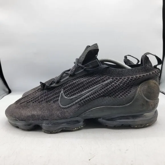 Nike Air Vapormax  Mens Size 12 Flyknit 2021 Triple Black Anthracite DH4084-001