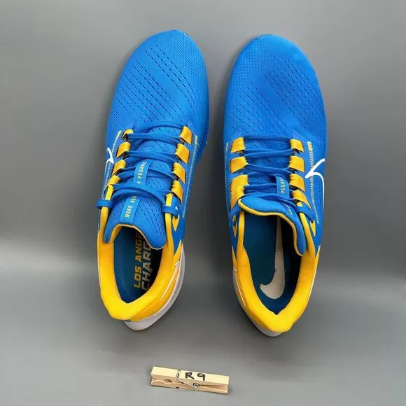 Nike Air Zoom Pegasus 38 Los Angeles Chargers Men's 13 Blue Sneakers DJ0816-400