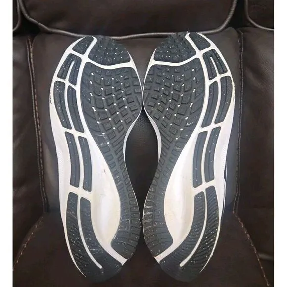 Nike Air Zoom Pegasus 38 Running Sneakers Shoes Black White Women's Size 9