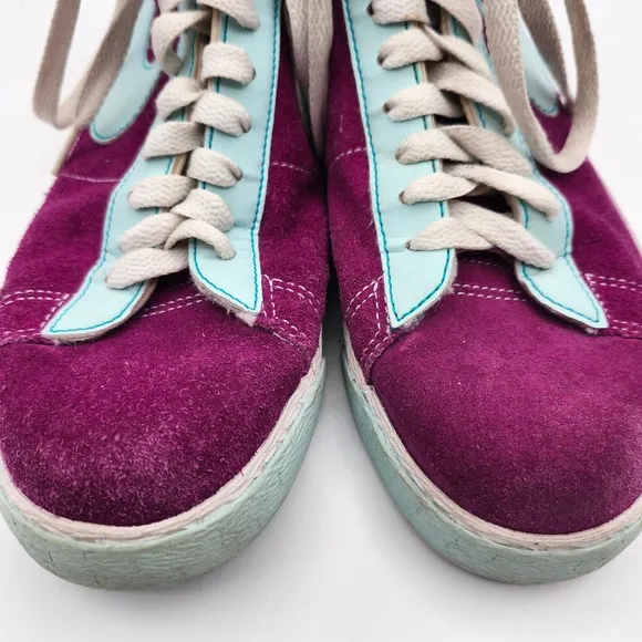 Nike Blazer 6.0 Mid High Top Suede Sneakers Fashion Athletic Shoes Women's 8.5