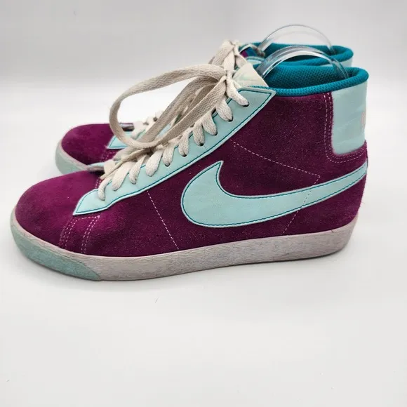 Nike Blazer 6.0 Mid High Top Suede Sneakers Fashion Athletic Shoes Women's 8.5