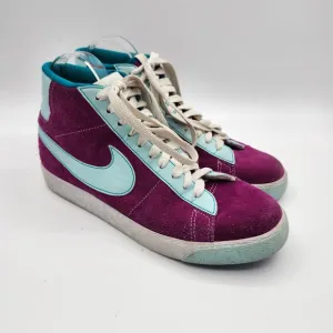 Nike Blazer 6.0 Mid High Top Suede Sneakers Fashion Athletic Shoes Women's 8.5
