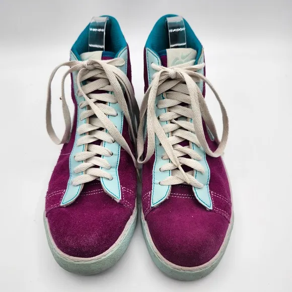 Nike Blazer 6.0 Mid High Top Suede Sneakers Fashion Athletic Shoes Women's 8.5