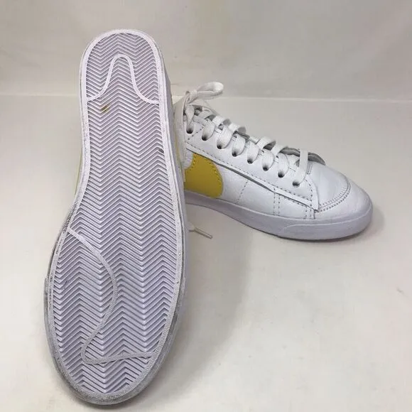 Nike Blazer Low 77 Jumbo Size 11 Mens White Vivid Sulfur Yellow Shoes Sneakers