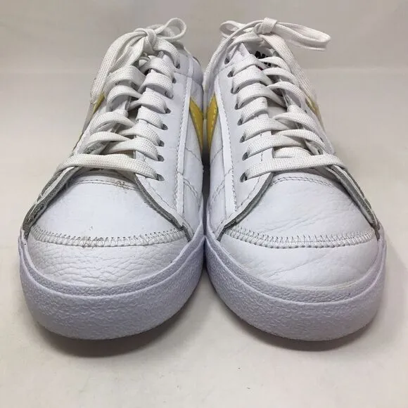 Nike Blazer Low 77 Jumbo Size 11 Mens White Vivid Sulfur Yellow Shoes Sneakers