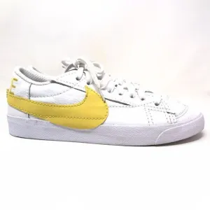 Nike Blazer Low 77 Jumbo Size 11 Mens White Vivid Sulfur Yellow Shoes Sneakers