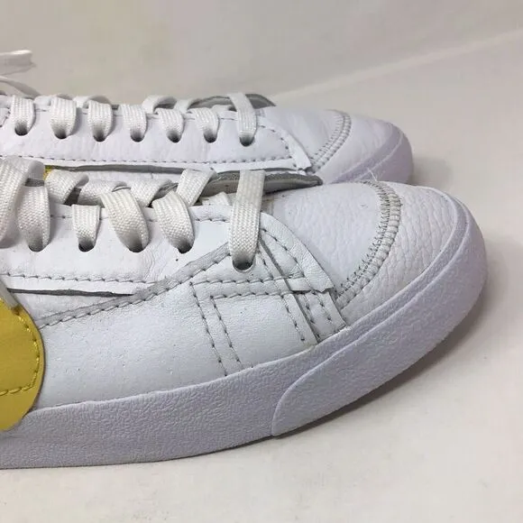 Nike Blazer Low 77 Jumbo Size 11 Mens White Vivid Sulfur Yellow Shoes Sneakers