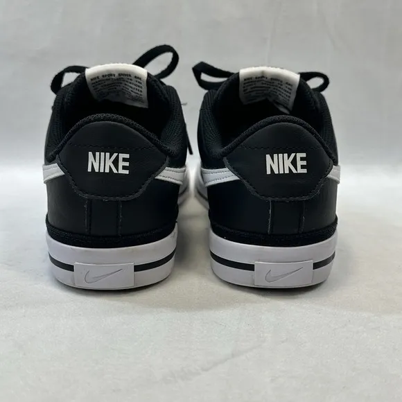 Nike Boys Court Legacy DA5380-002 Black Casual Shoes Sneakers Size 6Y
