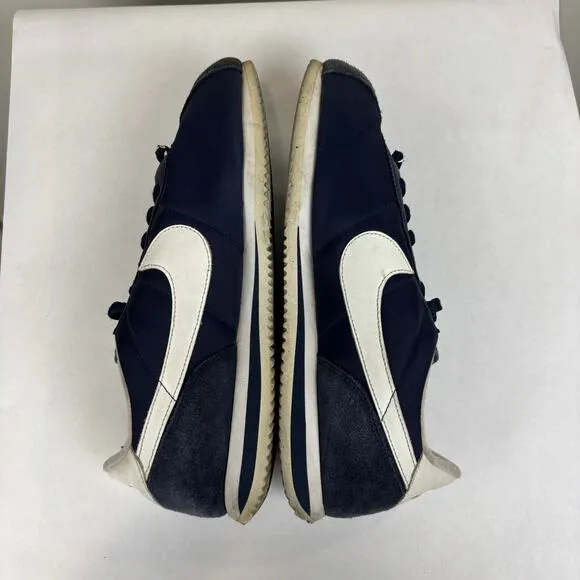 Nike Cortez Basic Nylon '06 Midnight Navy Sneakers Shoes Men's 11 Streetwear