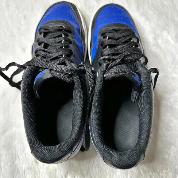 Nike Court Vision Low Men's Sneakers Black/Blue Size 10