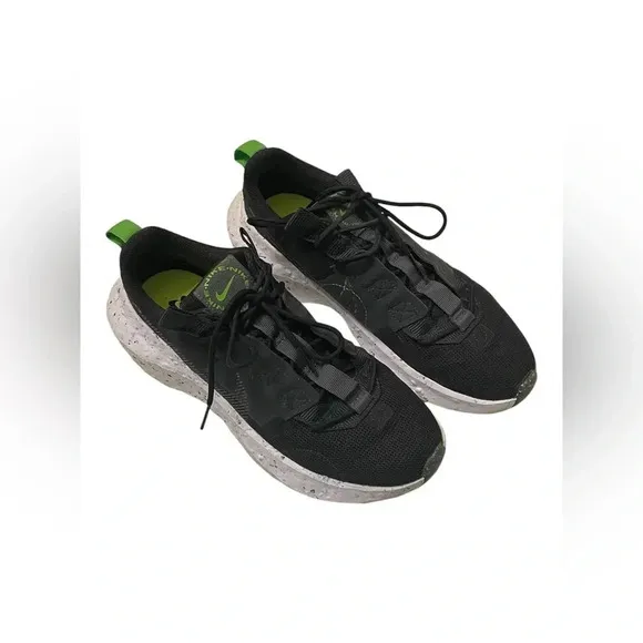 Nike Crater Impact &quot;Black Off Noir&quot; Sneakers Women's Size 8 Shoes