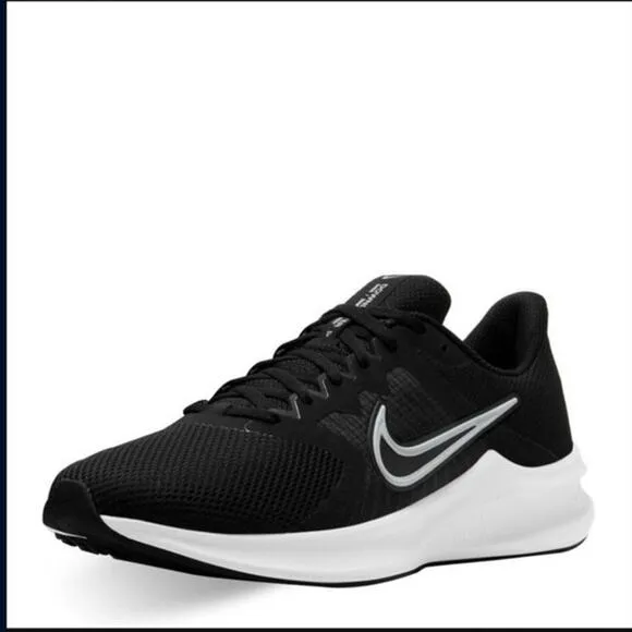 Nike Downshifter Kids Shoes Sneakers Black White
