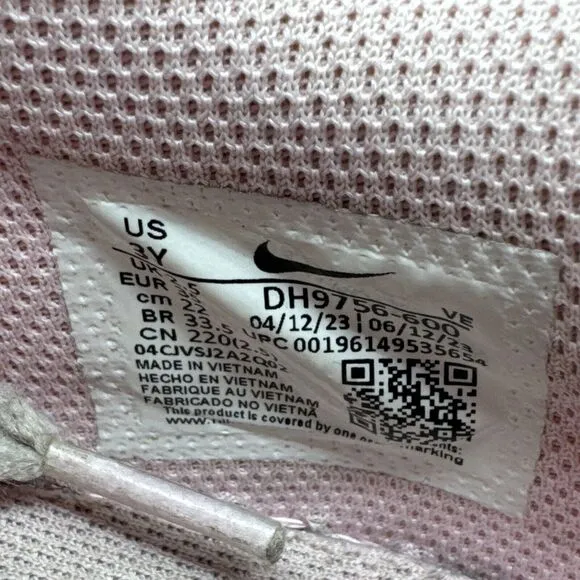 Nike Dunk Low PS Triple Pink Shoes Sneakers Kids Girls Size 3Y DH9756-600