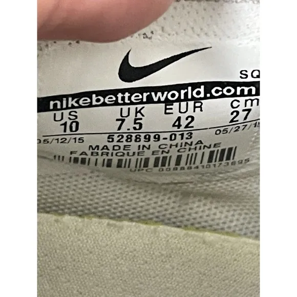 Nike Dunk Sky Hi Hidden Wedge Heel High Light Bone Metallic Bronze Shoes Sz 10