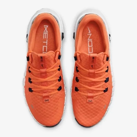 Nike Free Metcon 5 'Russell Wilson' Orange Navy Men's Shoes Size 10 FQ1412-800
