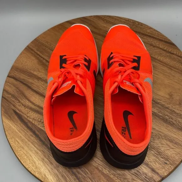 Nike FS Lite Trainer 3 Shoes Mens Size 12.5 Orange Running Sneakers 807113-800