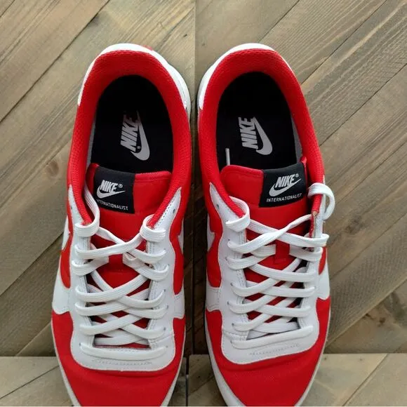 Nike iD Internationalists Athletic Sneakers Mens Size 11 Red White Casual‎ Shoes