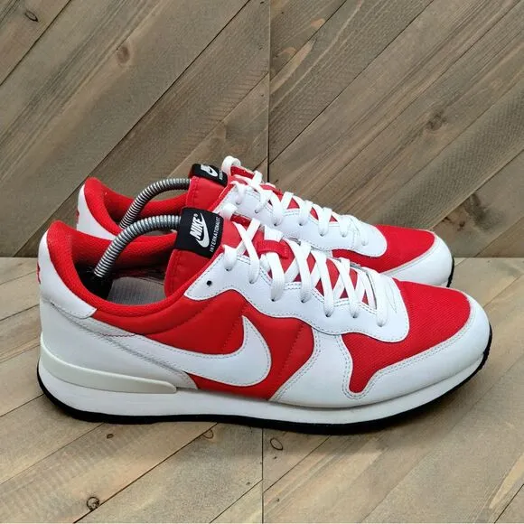 Nike iD Internationalists Athletic Sneakers Mens Size 11 Red White Casual‎ Shoes