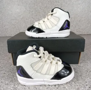 Nike Jordan Jumpman White Black Sneakers Toddlers Size 3C Shoes
