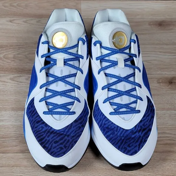 Nike KD 16 By You Shoes Mens Size 15 White Blue Basketball Sneakers FB2390-900