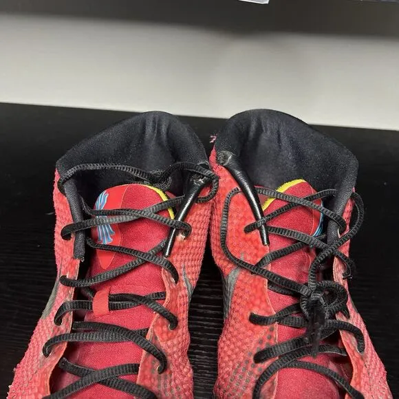Nike Kyrie 1 Deceptive Red Black Yellow Size 13 Sneakers Shoes 705277-606