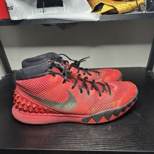 Nike Kyrie 1 Deceptive Red Black Yellow Size 13 Sneakers Shoes 705277-606