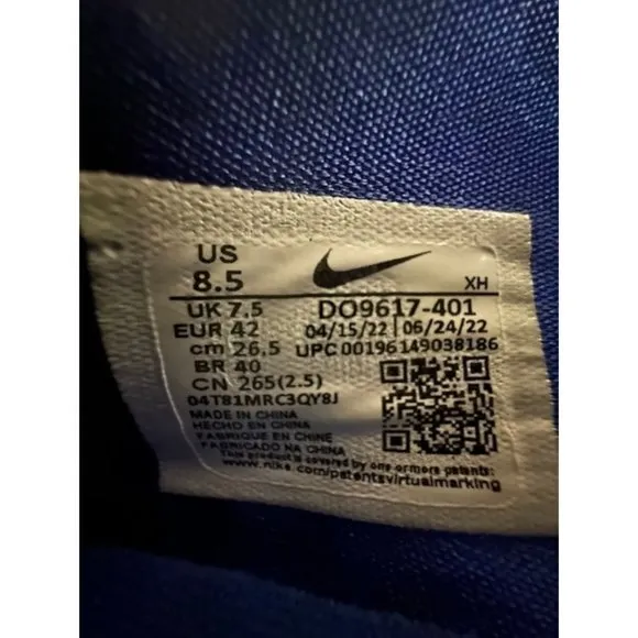 Nike Kyrie Low 5‎ TB Game Royal DO9617-401 Men's Size 8.5 NEW WOB