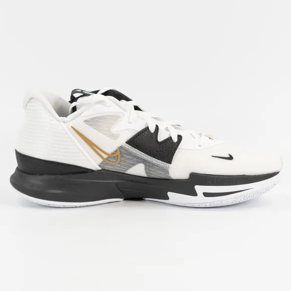 Nike Kyrie Low 5 'White Black Metallic Gold' DJ6012-101 Basketball Sneakers