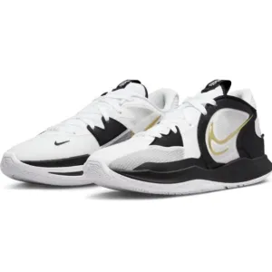 Nike Kyrie Low 5 'White Black Metallic Gold' DJ6012-101 Basketball Sneakers