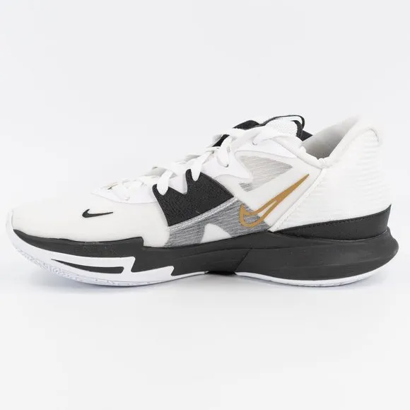 Nike Kyrie Low 5 'White Black Metallic Gold' DJ6012-101 Basketball Sneakers