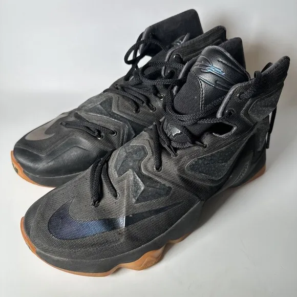 Nike LeBron 13 Black Lion Men's Size 10.5 Style Code 807219-001