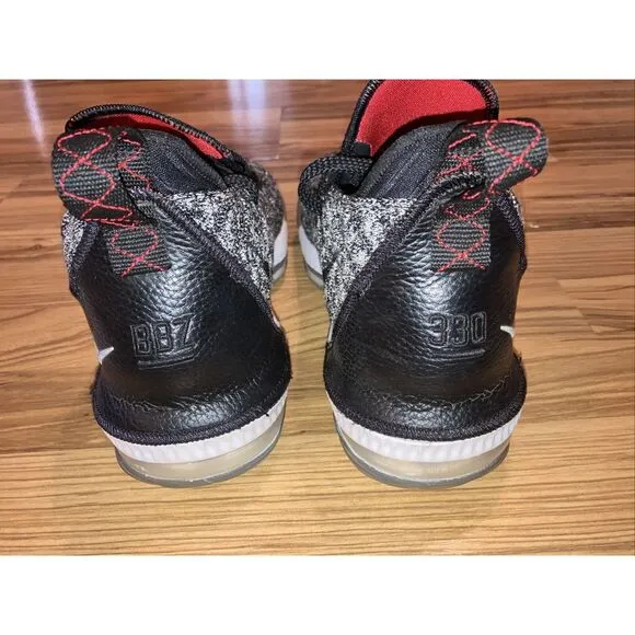Nike Lebron XVI 16 Oreo Mens Basketball Shoes Size 8 Y2K EUC Sneakers