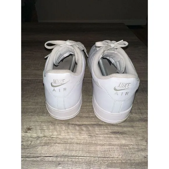 Nike Men's Air Force 1 Low Athletic Shoes Triple White Size 11