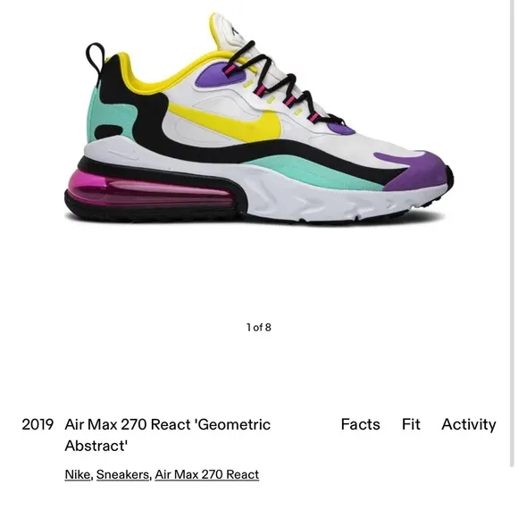Nike Men's Air Max 270 React Sneakers