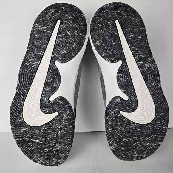 Nike Mens Air Precision Cool GrayBlack White Size 9 Tennis Shoes Bball Casual