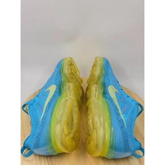 Nike Mens Air Vapormax 2023 Flyknit DV1678-400 Blue Running Shoes  Sz 11.5