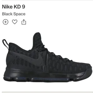 Nike Men’s Black On Black KD9 Tennis Shoes Sz 12 EUC