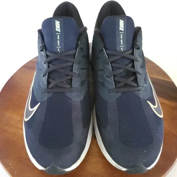 Nike Mens Quest 3 Mens Size 10.5 Blue Running Shoes Sneakers CD0230-404