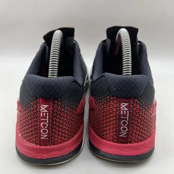 Nike Metcon 4 Black Habanero Red Sneakers Men Size 10.5 Low Top Lifting Shoes