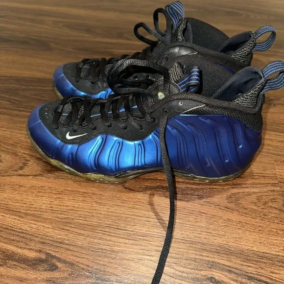 Nike Penny Foamposite Pro Blue Black Sneakers