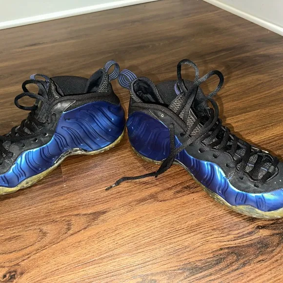 Nike Penny Foamposite Pro Blue Black Sneakers
